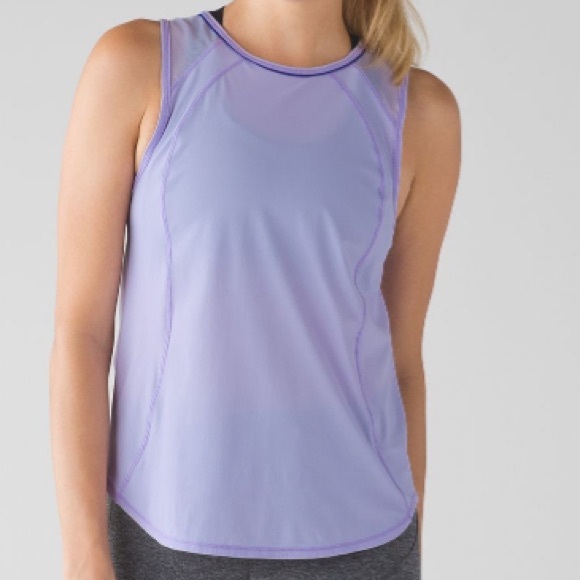lululemon athletica Tops - Lululemon Lilac Sculpt Tank | Likely a 4, pit to pit 16.5”